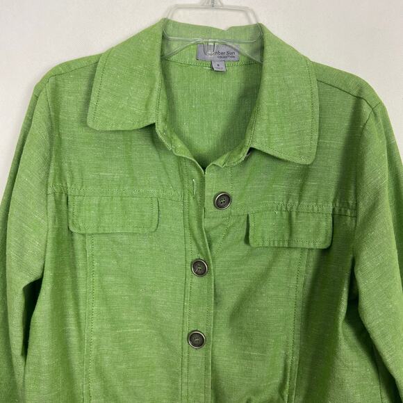 American Eagle Button Front Open Knit Blue Cardigan Sweater XS - Picture 3 of 12